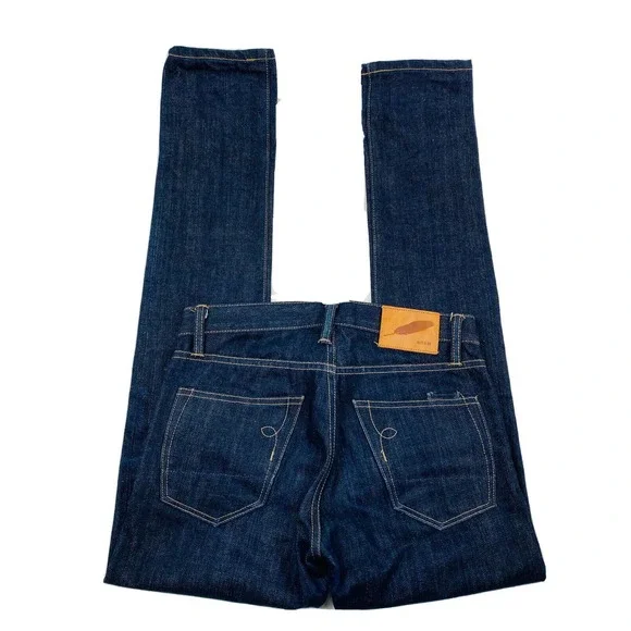 Rogue Territory Indigo Selvedge Jeans 27X32 Skinny 6 Pocket Mint